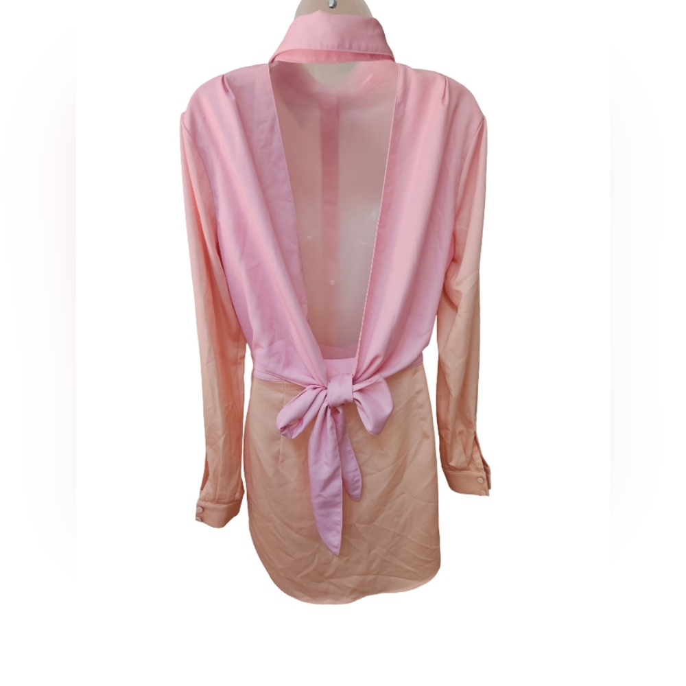 Lovers + Friends Button Down Ombre Shirt